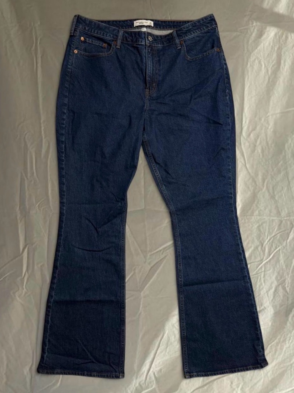 Abercrombie & Fitch Dark Indigo Bootcut Jeans